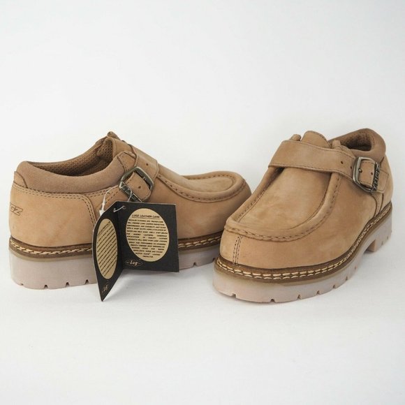 Lugz Rustler Lo Strap II Brown Boys Boot Leather - Picture 8 of 12